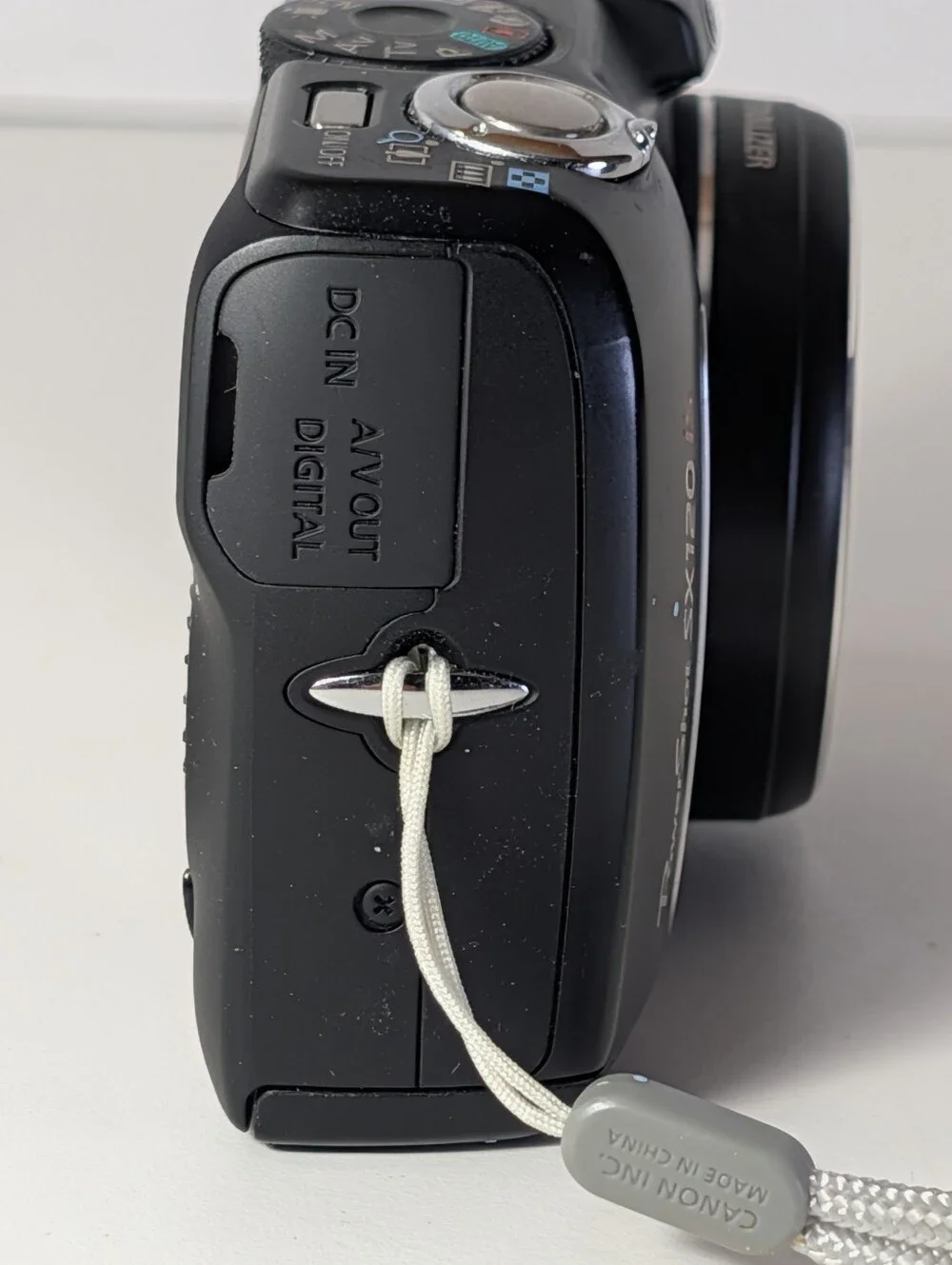 Lot Of 2 Canon PowerShot SX120 IS 10MP Digital Cameras 1 Works, 1 Parts Repair